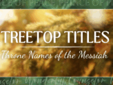 "Name above all names" - throne names of the Messiah!